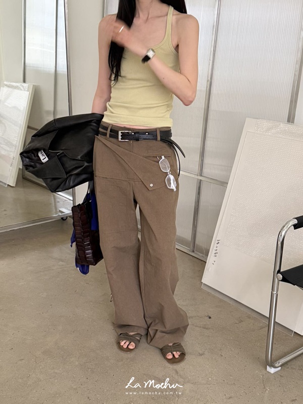 削肩薄款背心(闆娘.花花清單)